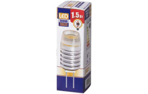 Лампа светодиодная PLED-G4 1.5Вт капсульная 5500К холод. бел. G4 90лм 12В JazzWay 4690601007070