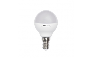 Лампа светодиодная PLED-SP-G45 7Вт шар 5000К холод. бел. E14 540лм 230В JazzWay 4690601027870