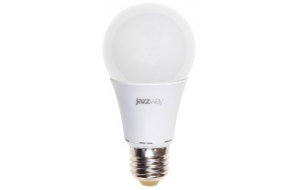 Лампа светодиодная PLED-ECO-A60 7Вт грушевидная 3000К тепл. бел. E27 570лм 230В JazzWay 4690601033178