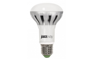 Лампа светодиодная PLED-SP R63 8Вт 3000К тепл. бел. E27 630лм 230В JazzWay 4690601033642