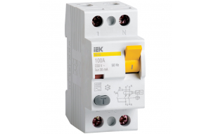 Выключатель дифференциального тока (УЗО) 2п 16А 300мА ВД1-63 АС