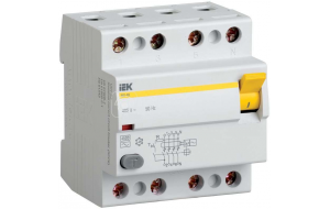 Выключатель дифференциального тока (УЗО) 4п 25А 300мА ВД1-63 АС