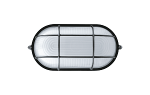 Светильник ЛОН 94 808 NBL-O2-60-E27/BL 1х60Вт E27 IP54 (аналог НПБ 1402 черн. овал с решеткой 60Вт) Navigator 14722
