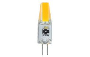 Лампа светодиодная PLED-G4 COB 3Вт капсульная 5500К холод. бел. G4 240лм 220В JazzWay 4897062857477