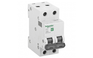 Выключатель автоматический двухполюсный 40A C 4.5кА EASY 9